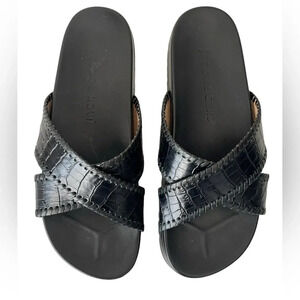 Jack Rogers Lexi criss cross sandals black 7